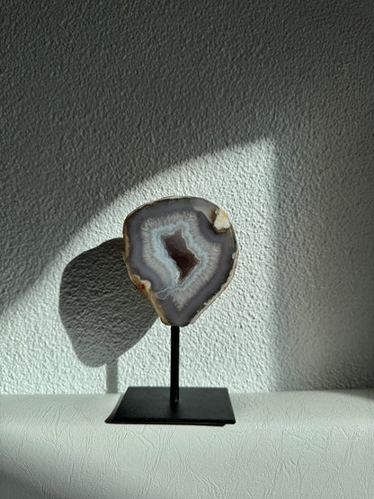 Agaat Geode op standaard