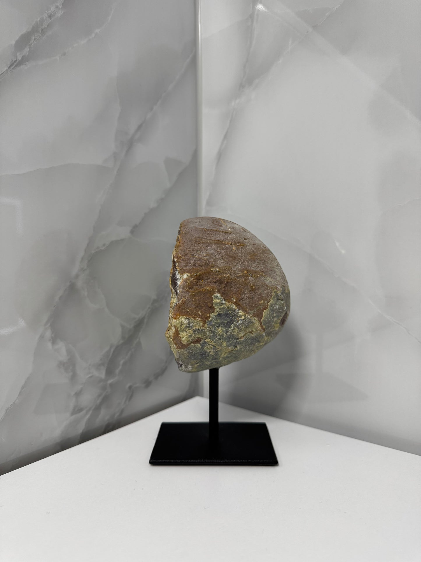Agaat Geode op standaard